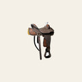 16 In Hilason Western Horse Saddle American Leather Ranch Roping Cowboy