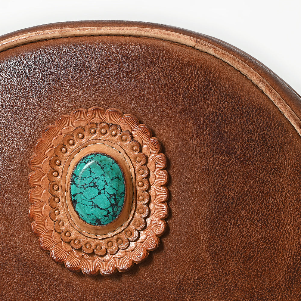 American Darling Canteen Bag Full Grain Genuine Leather Western Women | Handbag Purse Travel Clutch