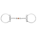 BAR H EQUINE Western D Ring Twisted Mouth Copper Rollers