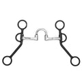 BAR H EQUINE Western Medium Shank Correction Bit with Low Port