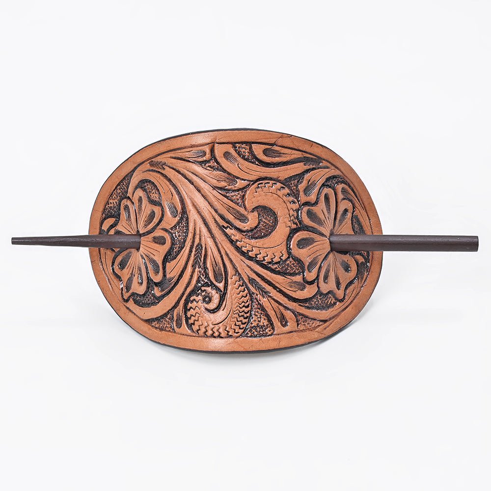 American Darling Leather Hair Stick Barrette Hair Accessories –
