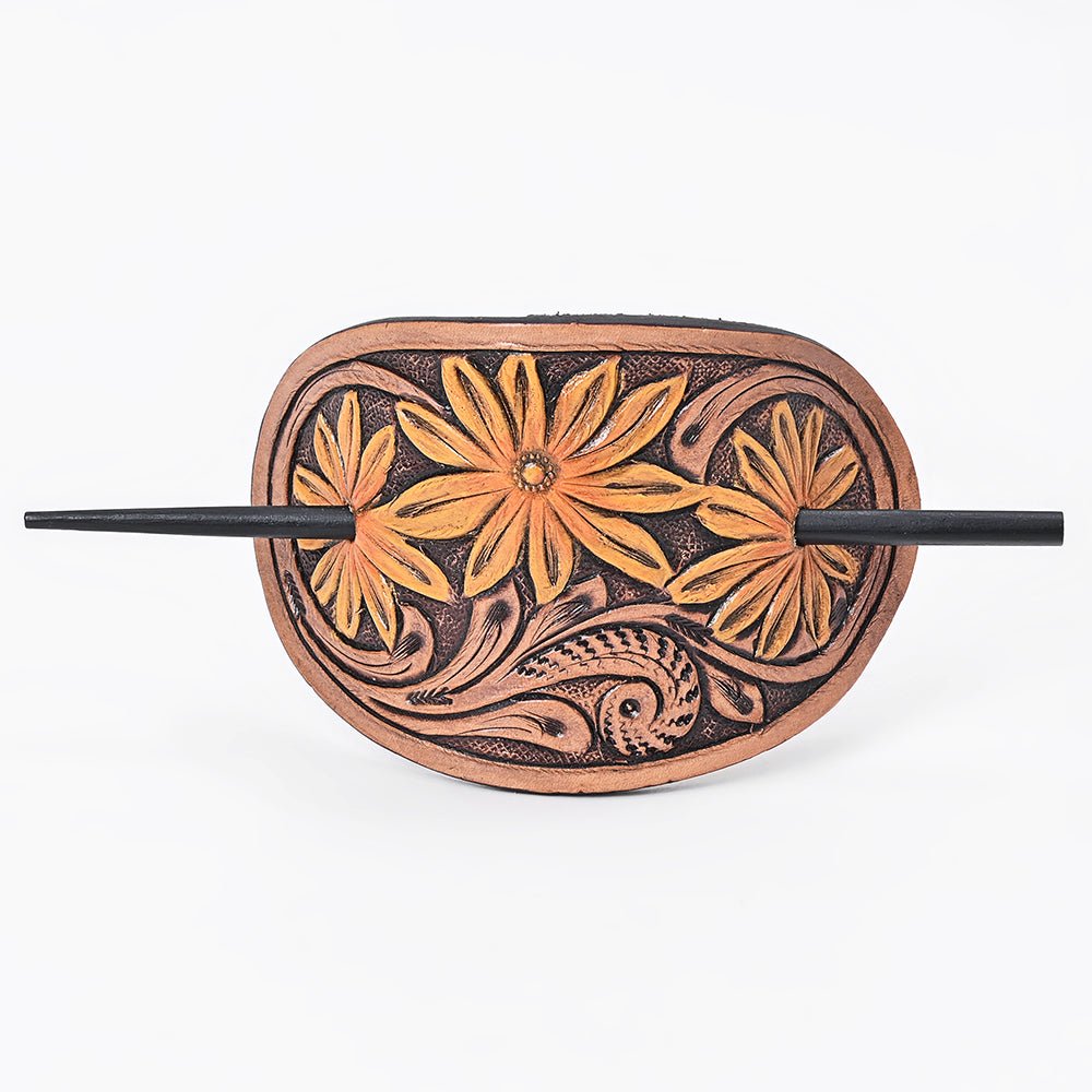 American Darling Leather Hair Stick Barrette Hair Accessories –