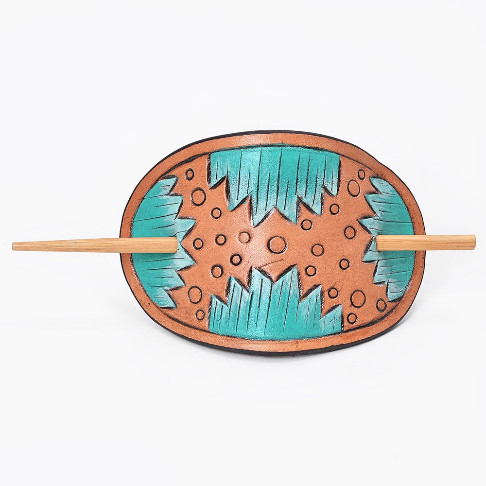 American Darling Leather Hair Stick Barrette Hair Accessories –