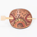 American Darling Leather Hair Stick Barrette Hair Accessories
