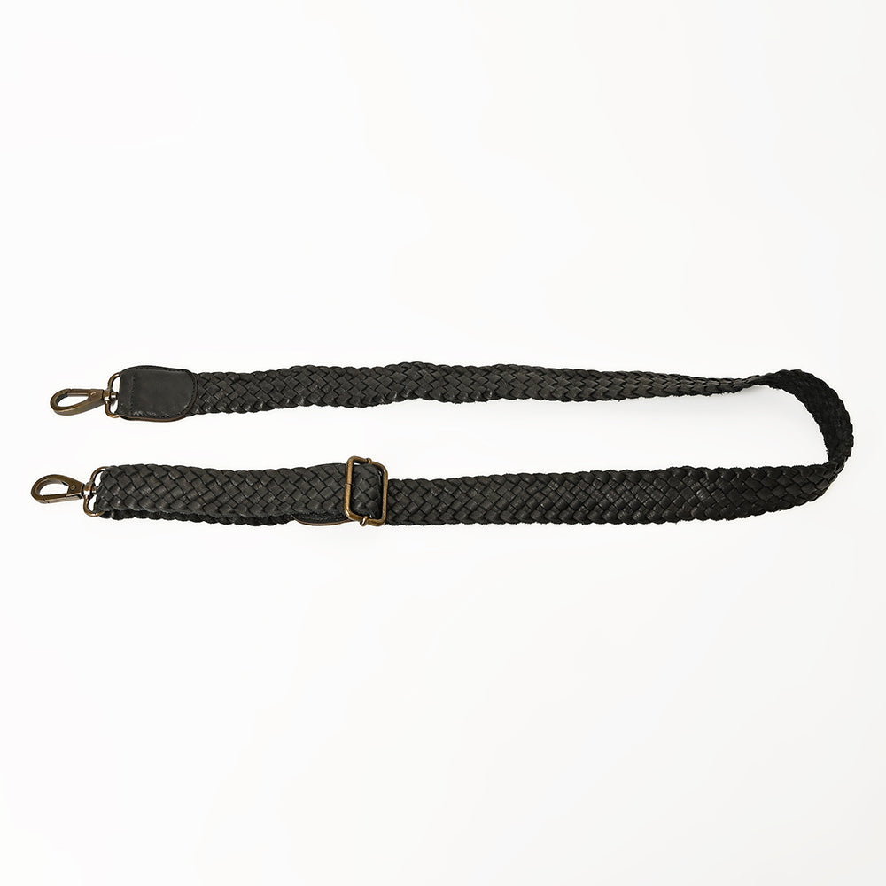 American Darling Genuine Leather Bag Strap Hand-Braided Adjustable Crossbody Bag-Strap 55” Length
