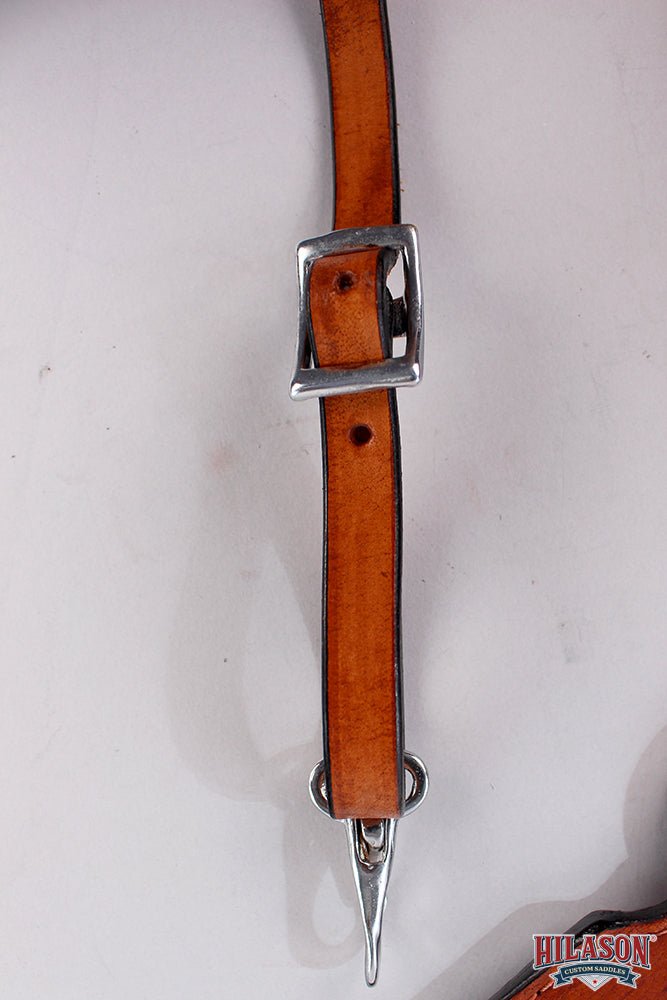 HILASON Western Horse Genuine American Leather Breast Collar Tan | for Horses