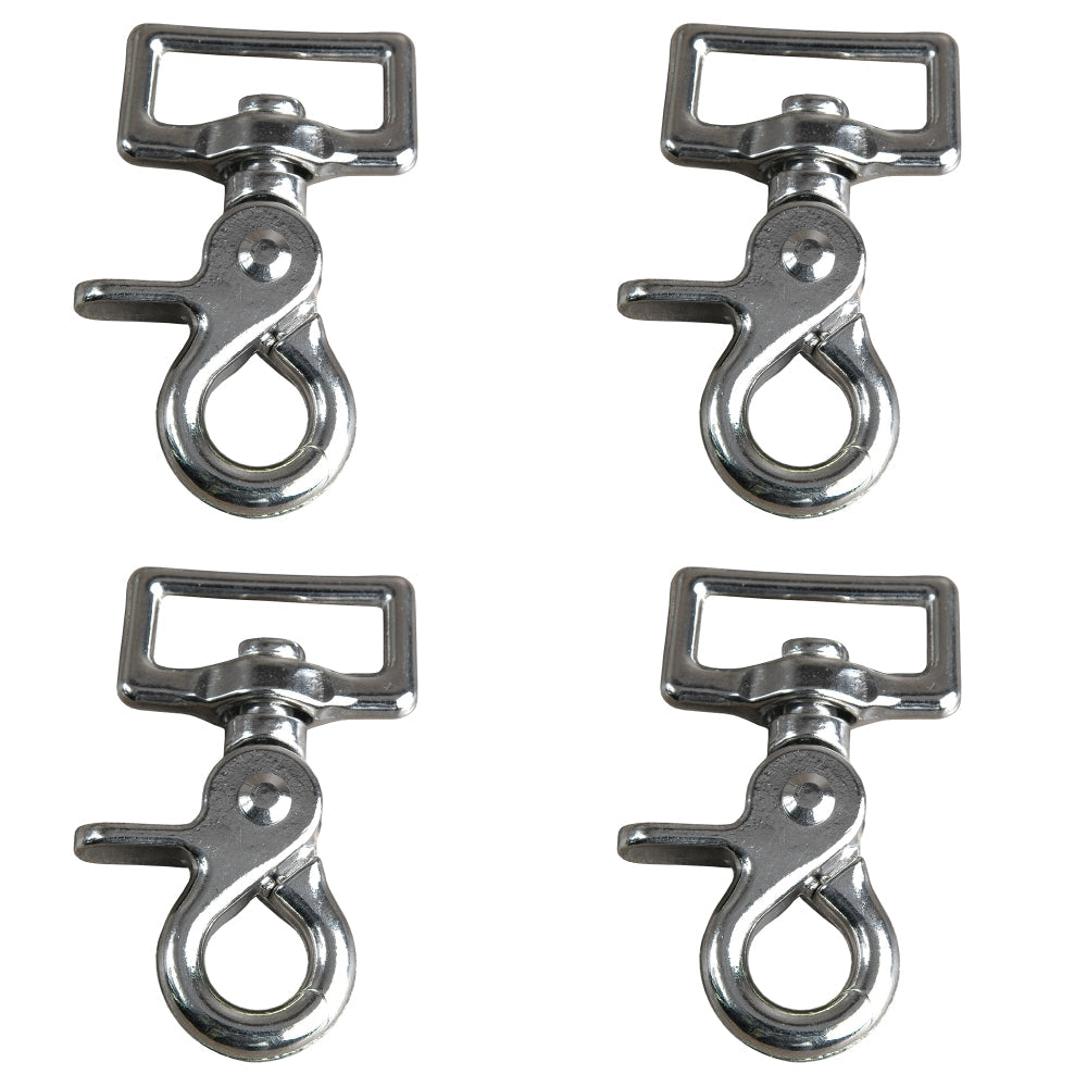 HILASON Trigger Scissor Snap Square Eye Clip Finger Clasp Release Clamp