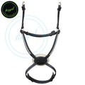 ExionPro SS / Brass Clincher Padded Figure 8 Noseband by Bridles & Reins