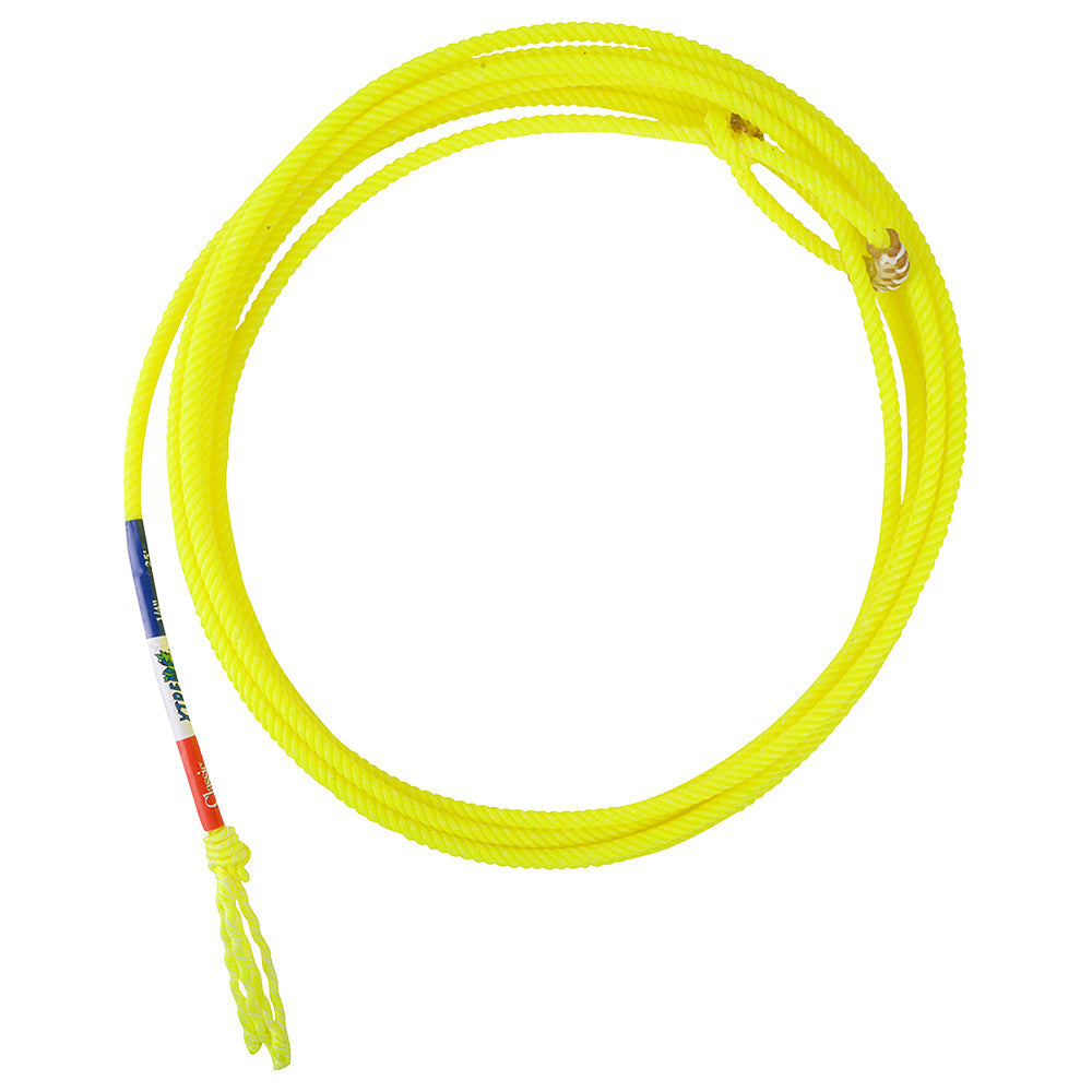 Classic Rope Xtreme Kid Rope 4 Strand 1/4" 25' XS Orange