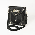Premium Full Grain Leather Crossbody Bag For Women With Adjustable Strap Everyday