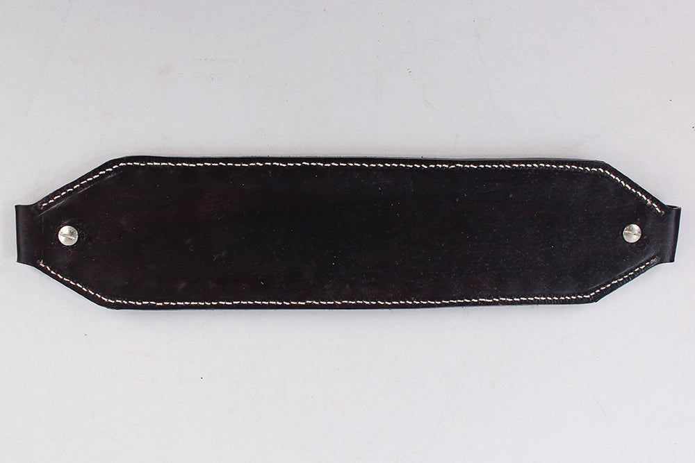 HILASON Western Horse Halter Noseband Genuine American Leather Tan w/ Dark Brown