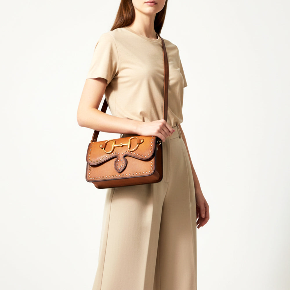 American Darling Small Crossbody Genuine Full Grain Leather