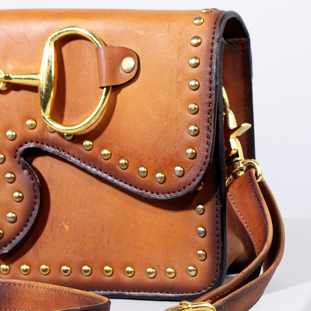 American Darling Small Crossbody Genuine Full Grain Leather