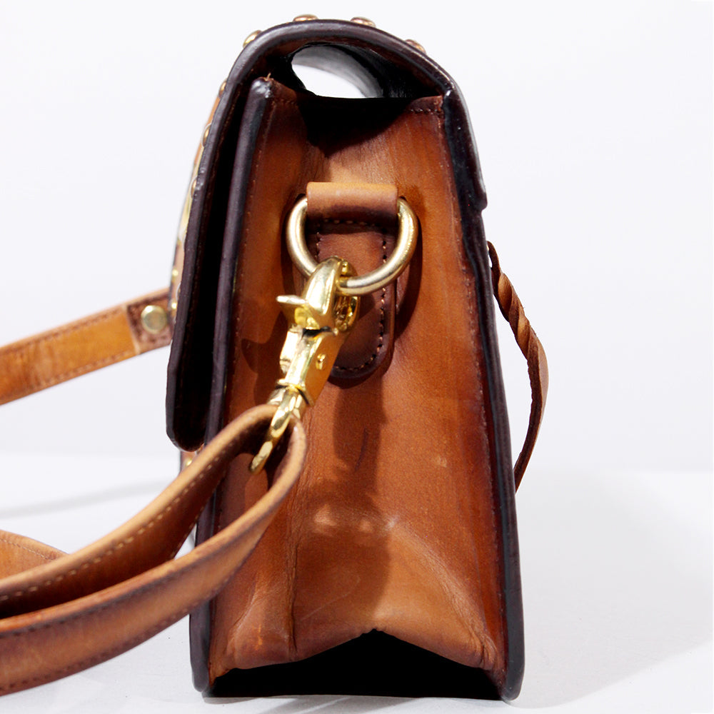American Darling Small Crossbody Genuine Full Grain Leather