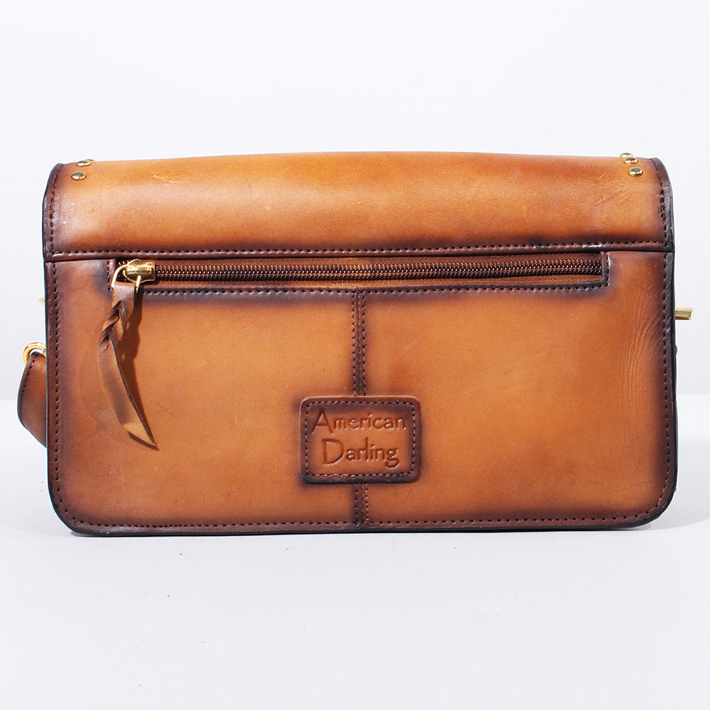 American Darling Small Crossbody Genuine Full Grain Leather