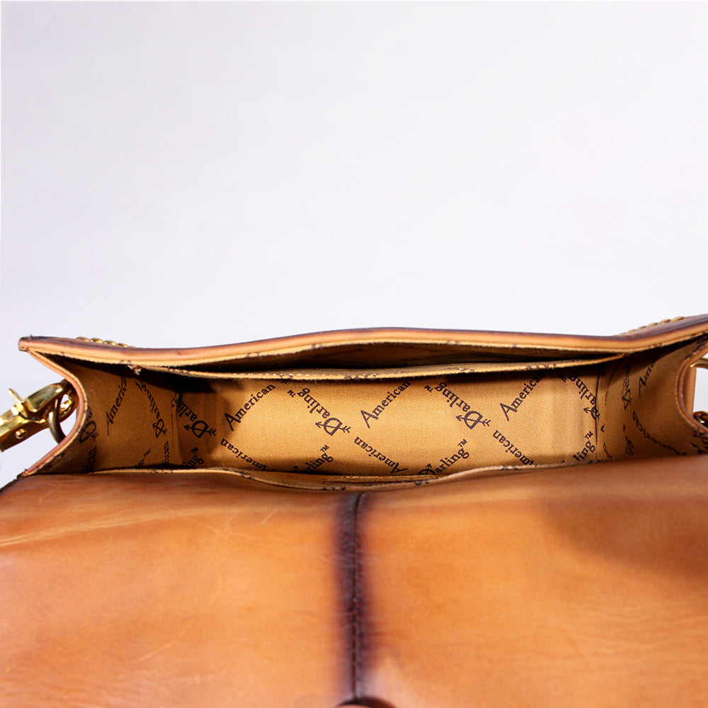 American Darling Small Crossbody Genuine Full Grain Leather