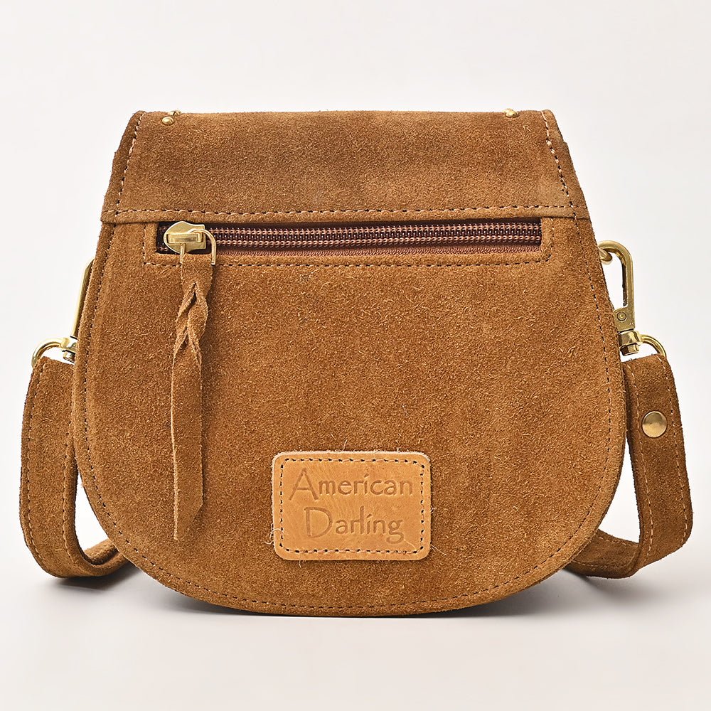 American Darling Crossbody Genuine Suede Leather Women Bag W. Handbag