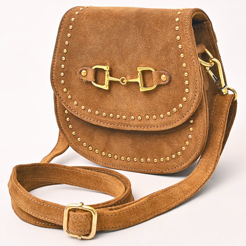 American Darling Crossbody Genuine Suede Leather Women Bag W. Handbag