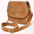 American Darling Crossbody Genuine Suede Leather Women Bag W. Handbag