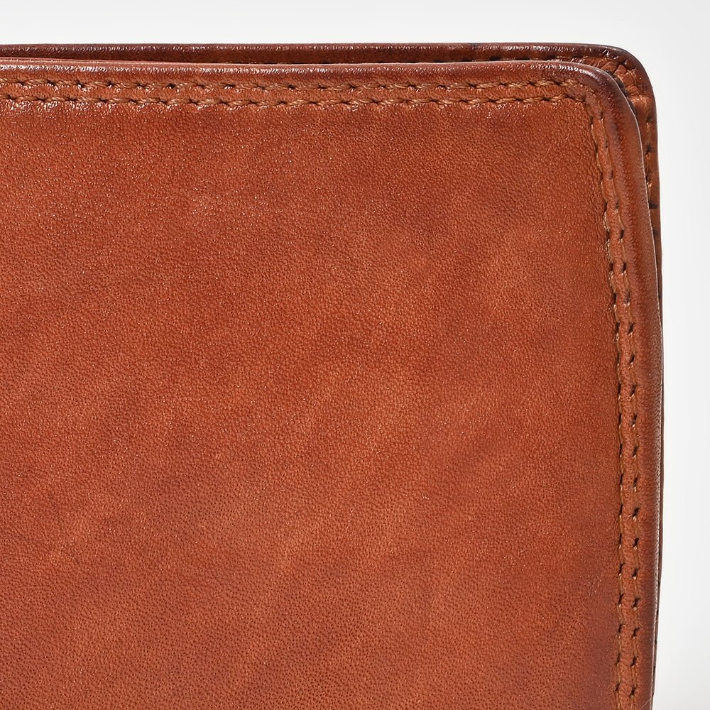 Spaghetti Western Cognac Hand-Dyed Wallet