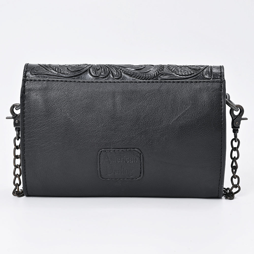American Darling Crossbody Hand Tooled Genuine Leather