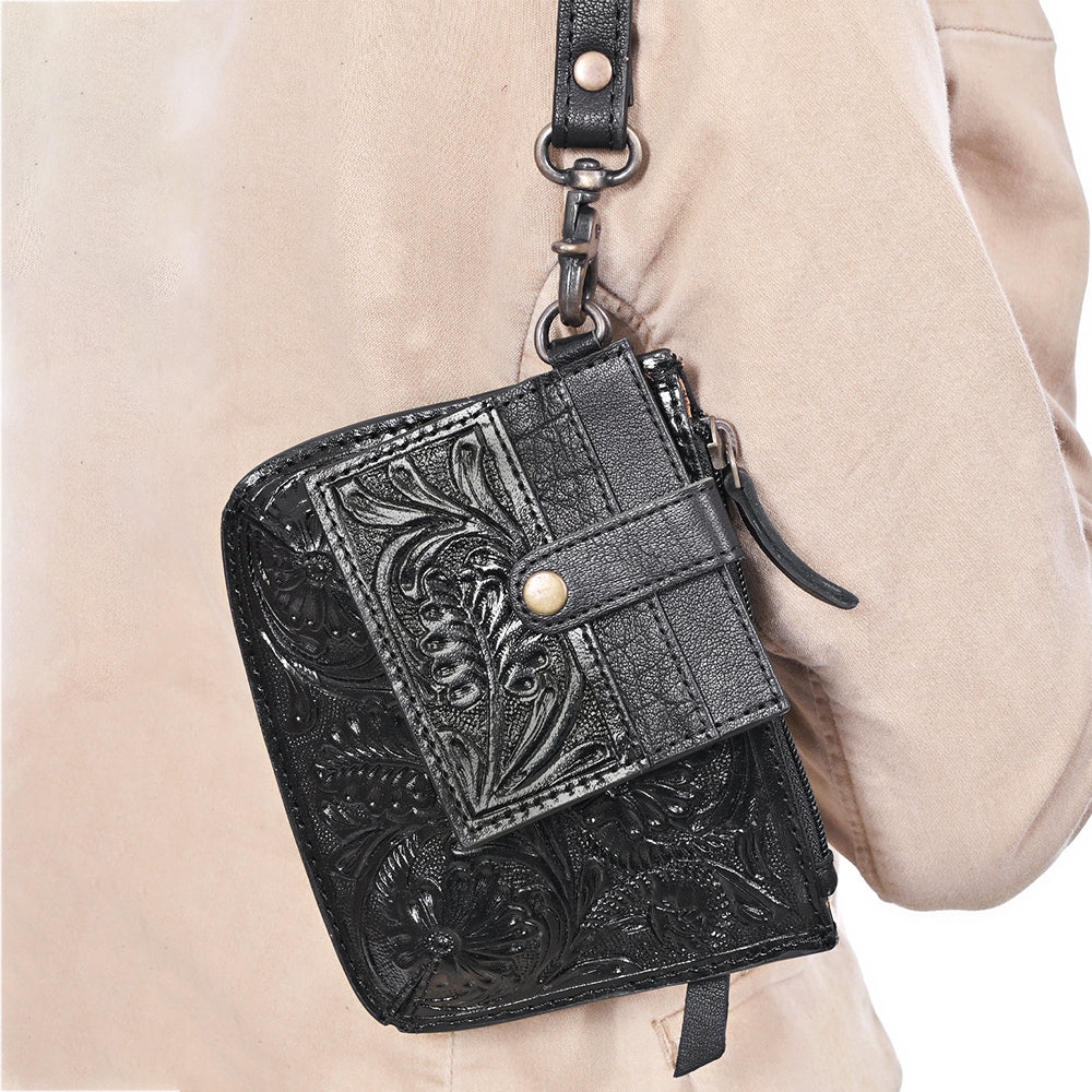 American Darling Women's Coin Purse Western Genuine Leather Handbag