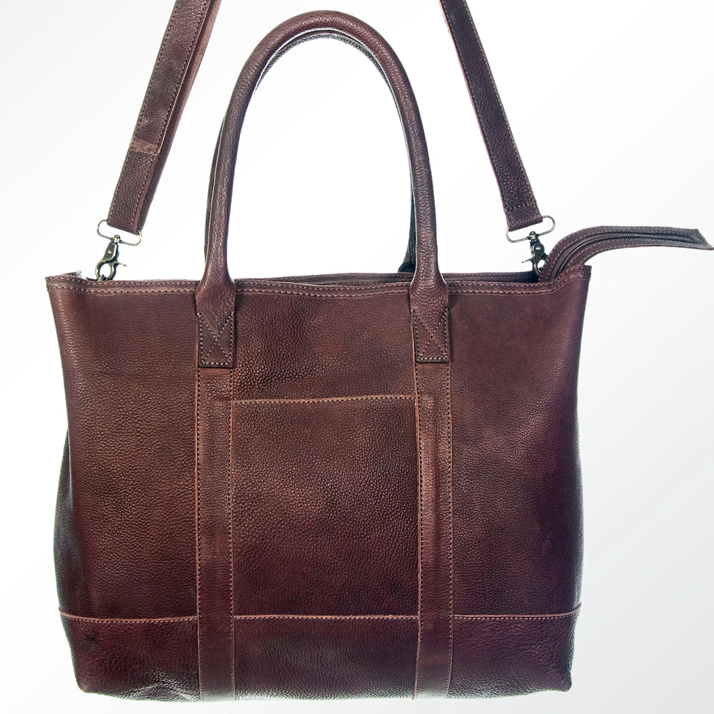 American Darling Women's Tote Bag Western Full Grain Genuine Leather Handbag