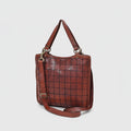 Spaghetti Western Cognac Hand-Dyed Shopper Bag