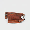 Spaghetti Western Cognac Hand-Dyed Fanny Pack