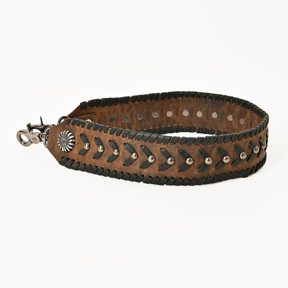 Genuine Leather Replacement Bag Strap Handcrafted Western Style 28 Inch Long Wide