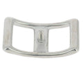 HILAOSN 3/4" Solid SS Conway Buckle Tack Repair Hardware Leathercraft Component