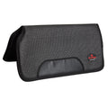 30" X 30" Hilason Air Flow Shock Absorbing Western Contoured Saddle Pad Black