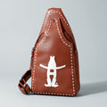 Magnolia Rodeo Genuine Leather Sling Bag | Houston Livestock Show and Rodeo