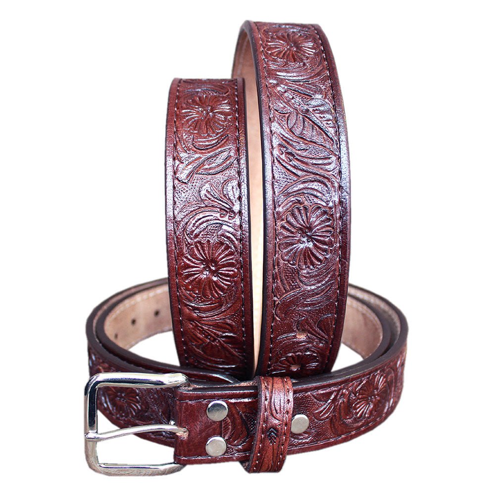 Buffalo Hide Stiched Belt – Hilason