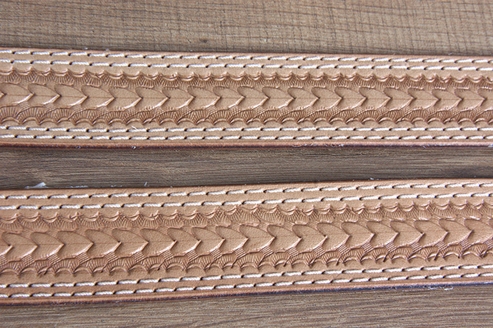 HILASON Western Genuine Leather Belt for Handmade Unisex Heavy Duty Belt