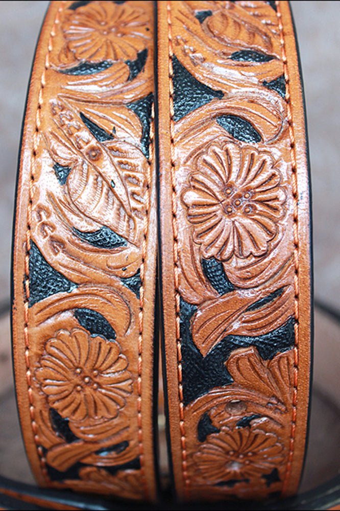 48" HILASON BUFFALO HIDE LEATHER HAND MADE HEAVY DUTY STICHED GUN
