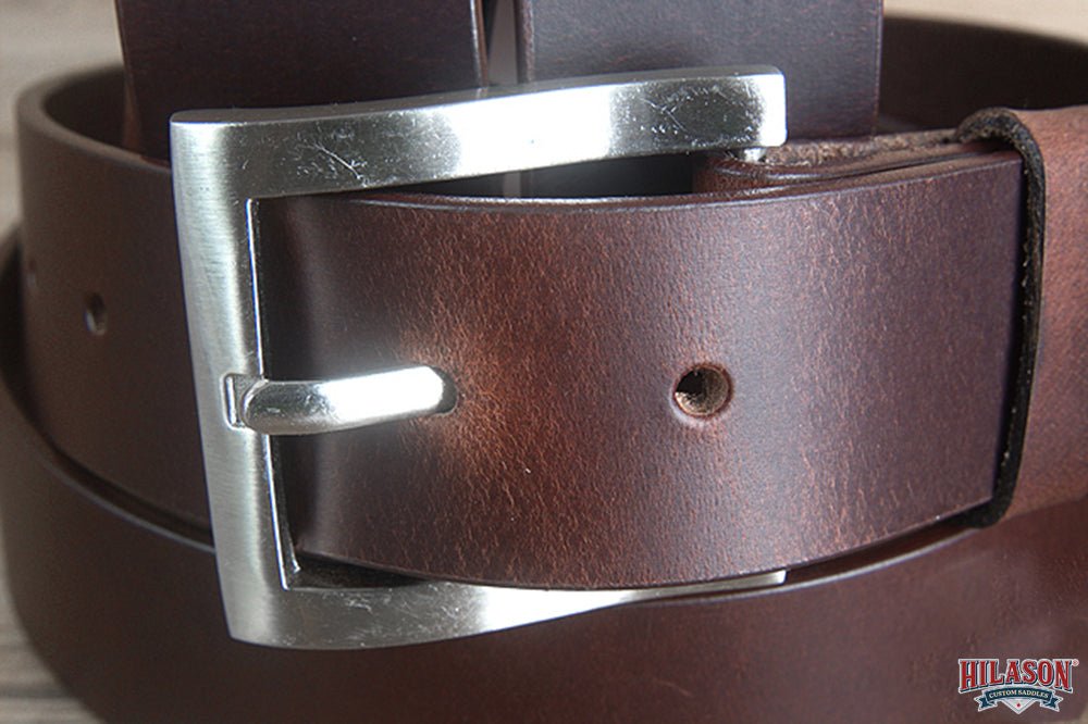 HILASON Western Full Grain Genuine Leather Belt for Men & Women Cowboy Unisex