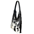 American Darling Black & White Genuine Cowhide Hobo Shoulder Bag