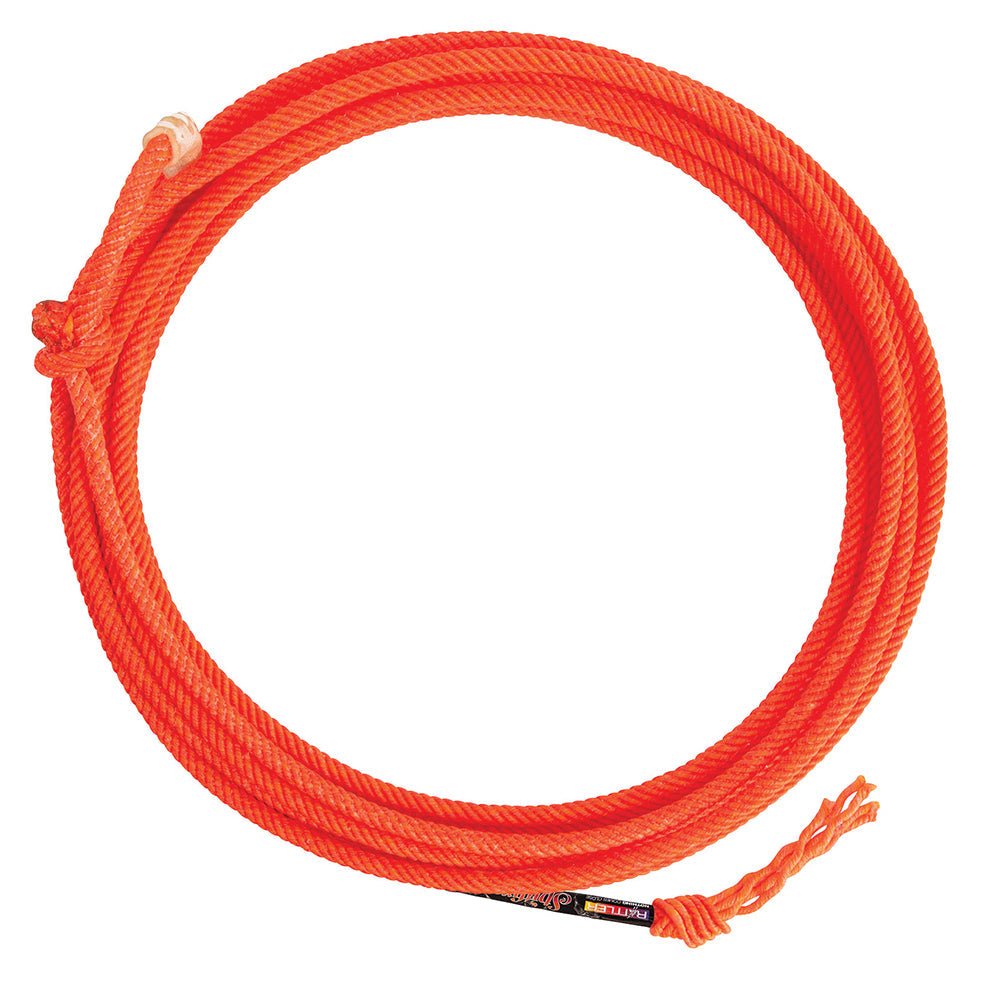 Rattler Spitfire Breakaway Rope Pro Performance Fast Close Weighted Tip 4-Strand 28 Feet Red 50S Pro