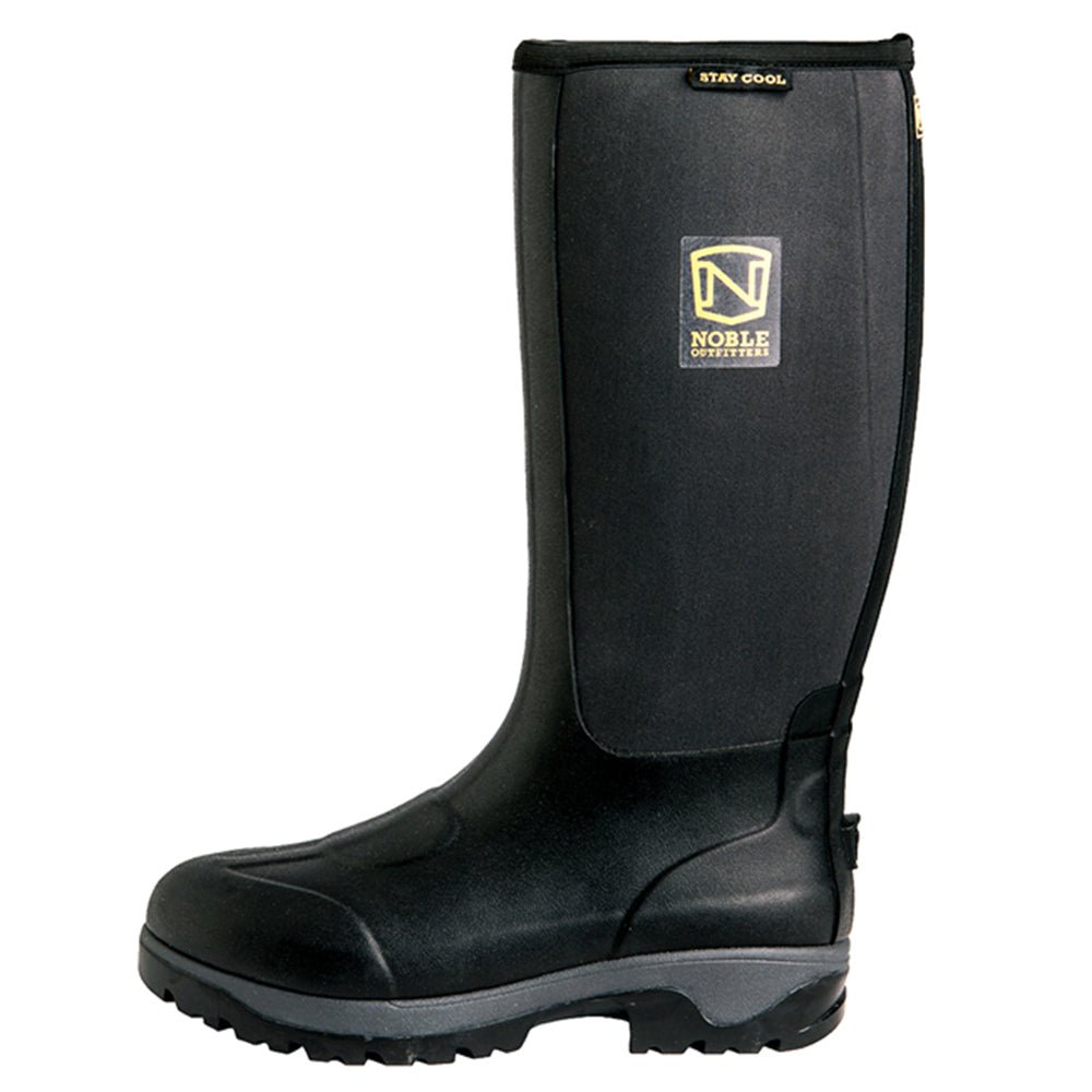 Noble Outfitters Muds Stay Cool Men's High Boot Neoprene Lined Black Size 13