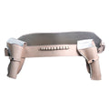 Hilason Double Barrel .45 Caliber Leather Cowboy Gun Holster Belt – Western Dual Revolver Holster Ri