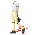Equistar Child's Pull-on Jodhpurs Mid-Weight Cotton/Lycra Blend Breeches
