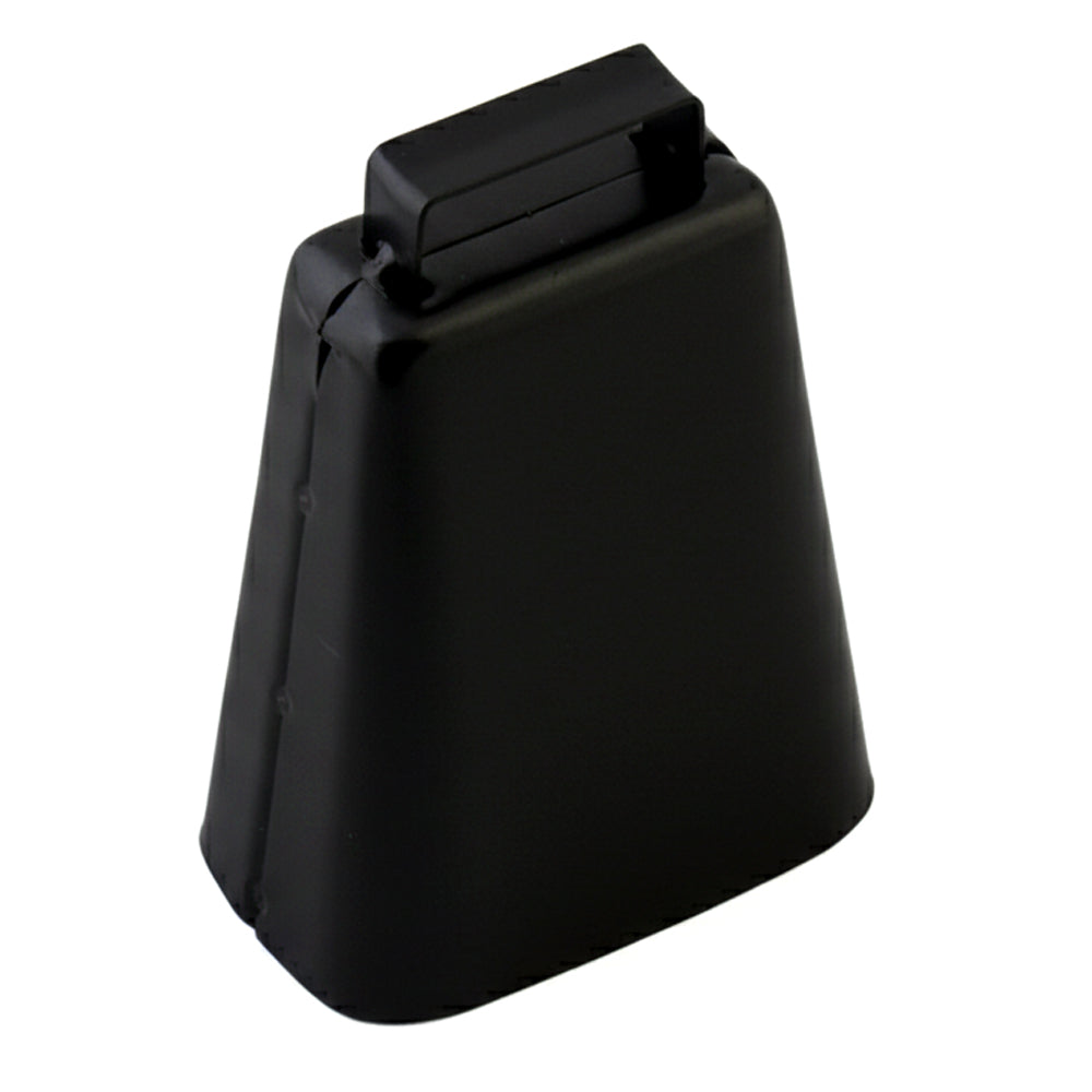 HILASON 5-1/2" Kentucky Cow Bell – Heavy Duty Metal Livestock Bell with Handle Black