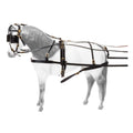 Tough1 Miniature Horse Driving Harness Premium Black Leather Miniature Horse Tack Full Set Includes Bridle, Reins & Breeching