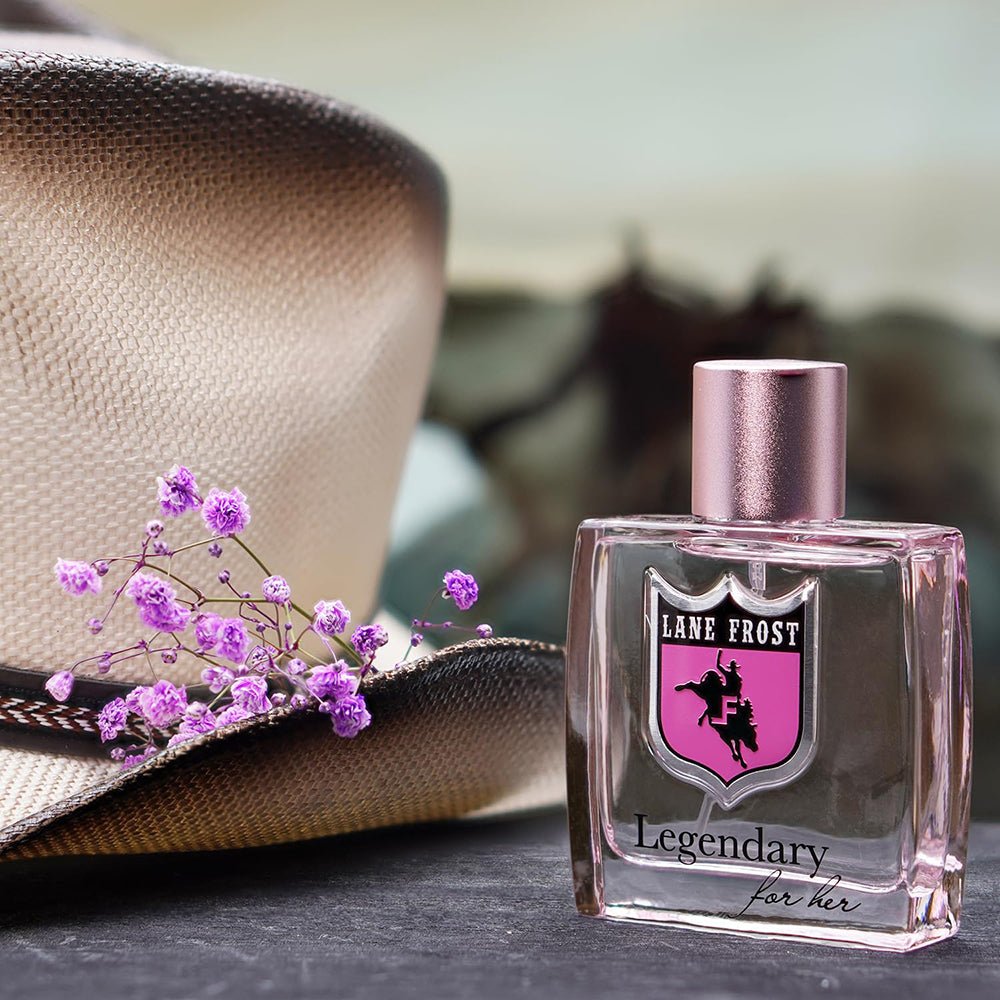 Lane Frost Legendary For Her Perfume - Western-Inspired Women’s Fragrance with Plum, Vanilla, and Amber - Long Lasting Feminine Perfume Spray - Modern Floral Scent for the Confident Cowgirl