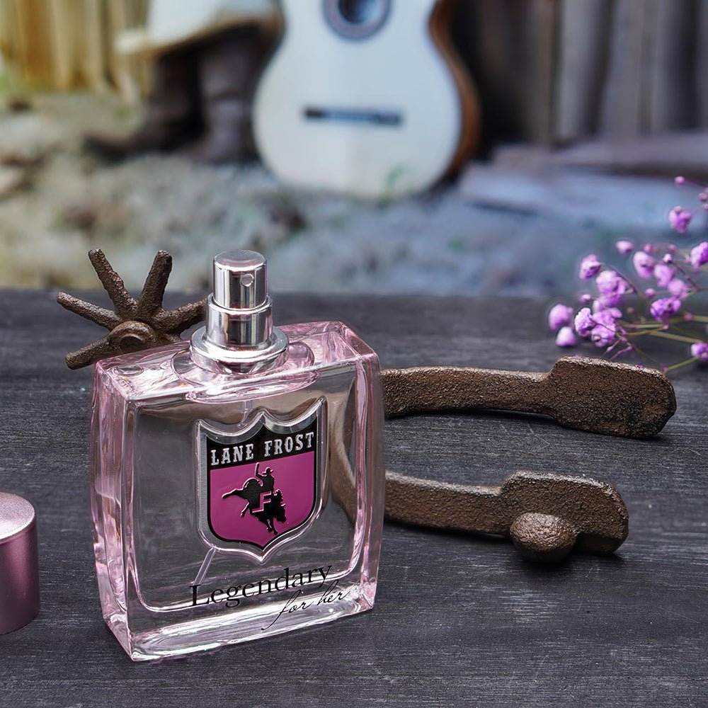 Lane Frost Legendary For Her Perfume - Western-Inspired Women’s Fragrance with Plum, Vanilla, and Amber - Long Lasting Feminine Perfume Spray - Modern Floral Scent for the Confident Cowgirl