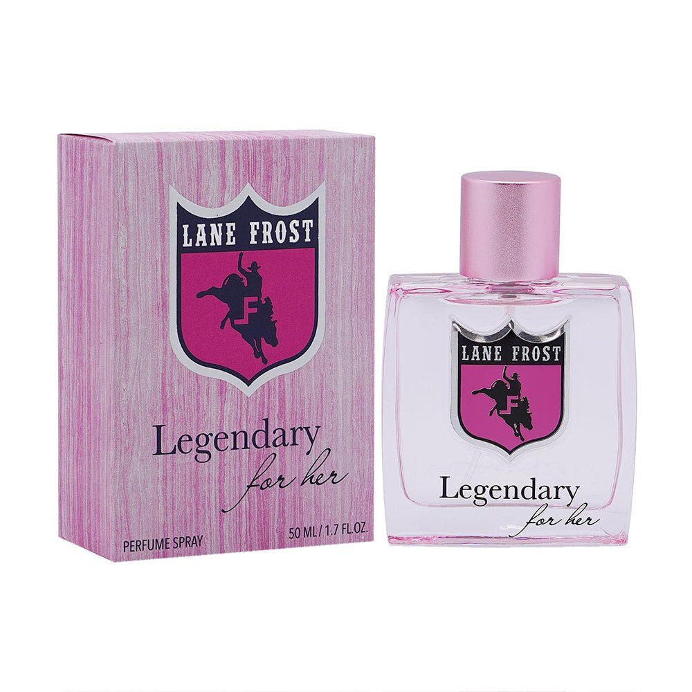 Lane Frost Legendary For Her Perfume - Western-Inspired Women’s Fragrance with Plum, Vanilla, and Amber - Long Lasting Feminine Perfume Spray - Modern Floral Scent for the Confident Cowgirl