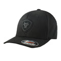 ARIAT Men's Westen Black Flat Cap