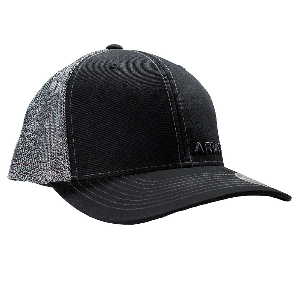 Ariat Men's Solid Black Corner Brand