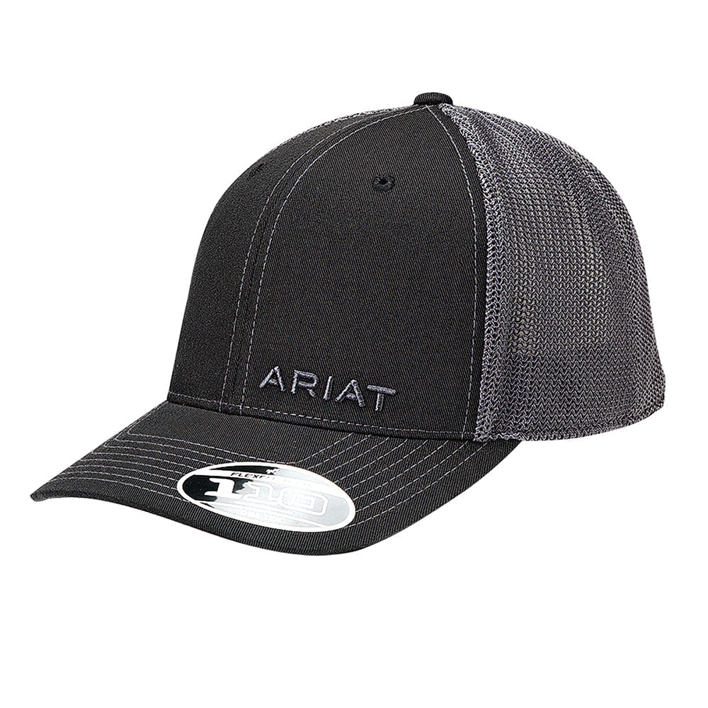 Ariat Men's Solid Black Corner Brand